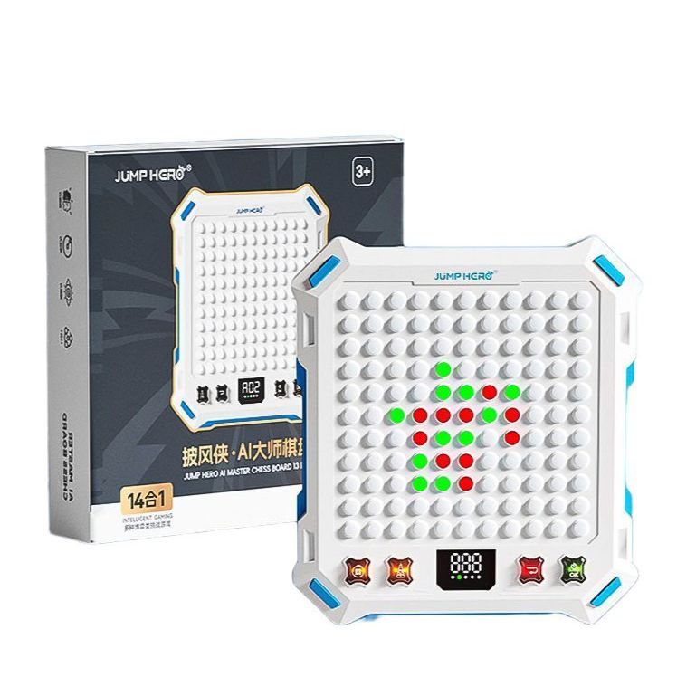 버튼 오목판 AI 인공지능 1인 스마트 오목 게임 2인 전자 - 상품 이미지