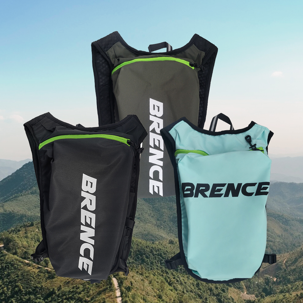 브렌스 경량 175g 등산가방 소형 배낭 미니 러닝조끼 백팩