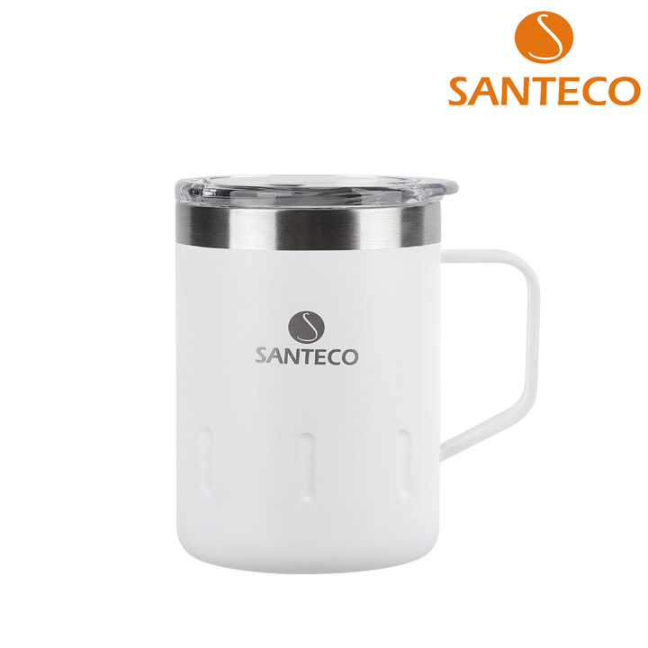[산테코] 케미2 보온보냉컵 350ml (밀크화이트) - 상세 이미지 2