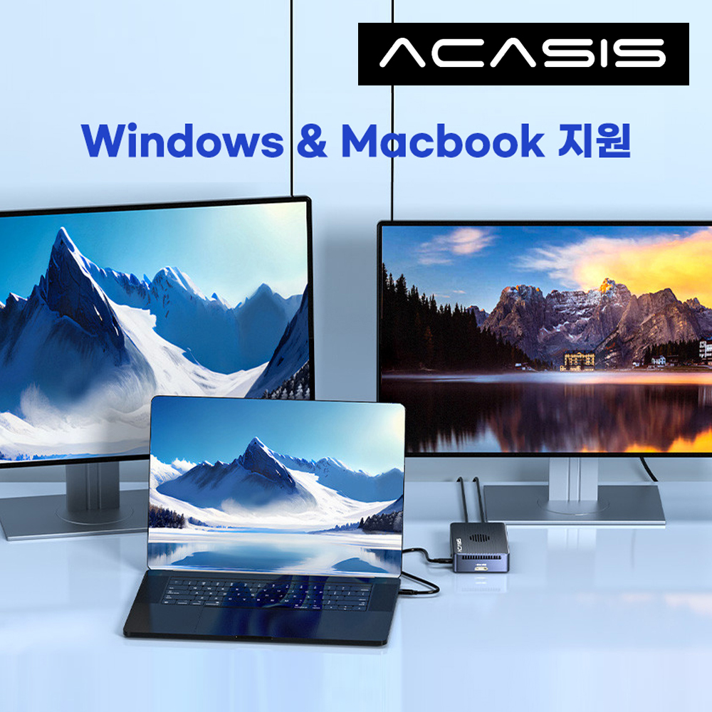 삼성 990PRO 탑재 ACASIS 아카시스 TBU-405PROMax 외장SSD 4TB USB4 40G 이미지 6
