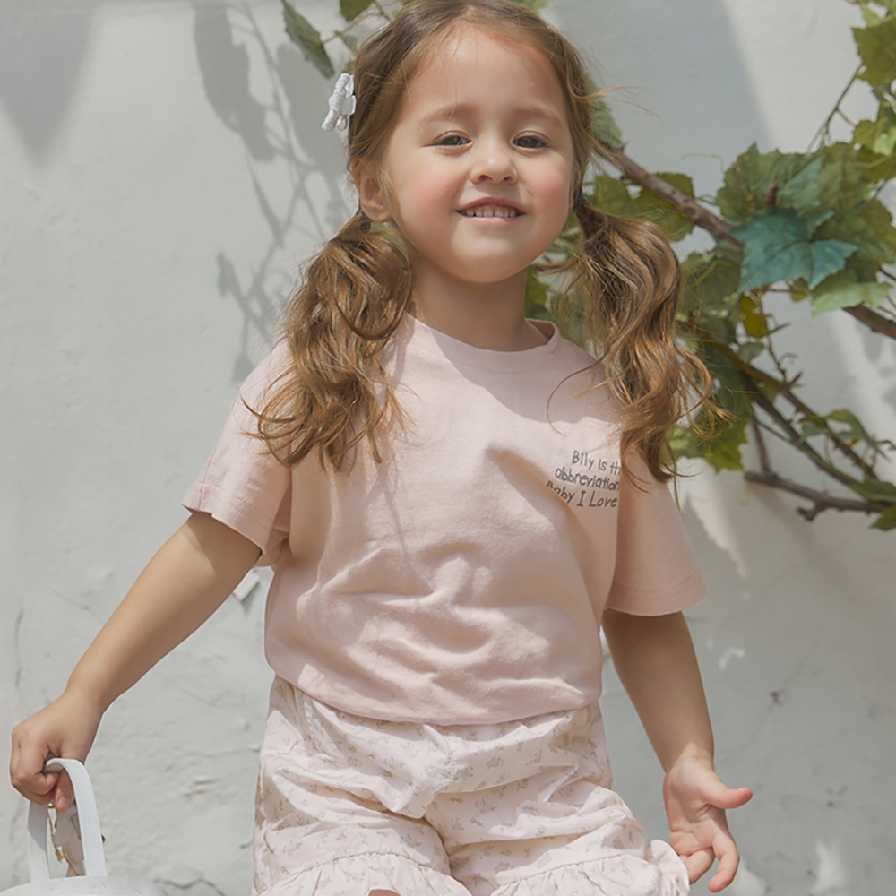 빌리 제프리 티셔츠-핑크 (12m~4y) - 상세 이미지 3
