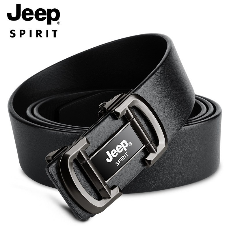 JEEP SPIRIT 남성 최고급 소가죽 자동 버클 벨트 상품 이미지
