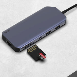 USB C타입 10in1 4K 60hz Gen2 10Gbps 멀티 허브 ... 개봉기 | 실사용 후기 - 상품 이미지 2