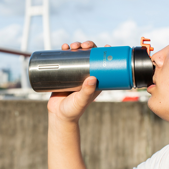 [산테코] 코트카 보온보냉병 710ml (카본블랙) - 상세 이미지 3