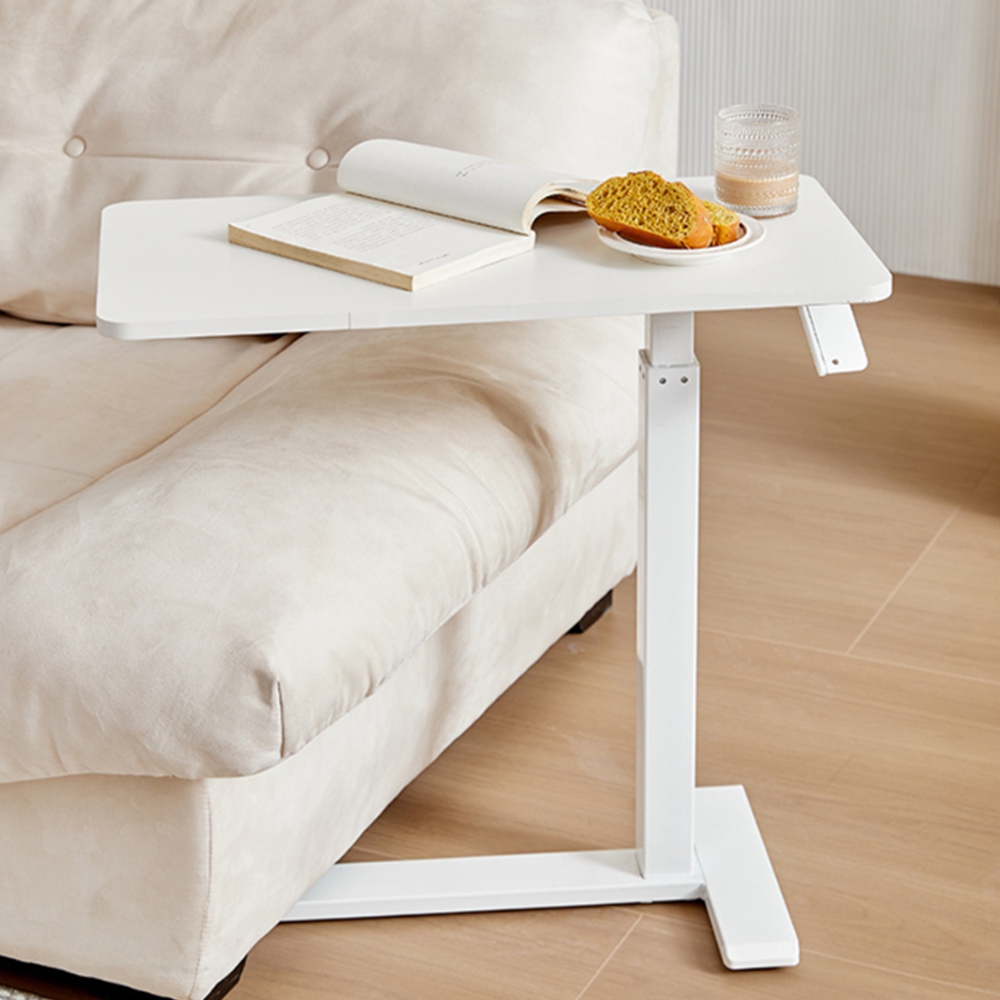 화이트 쇼파사이드테이블 보조 베드테이블 미니책상 틈새 탁자