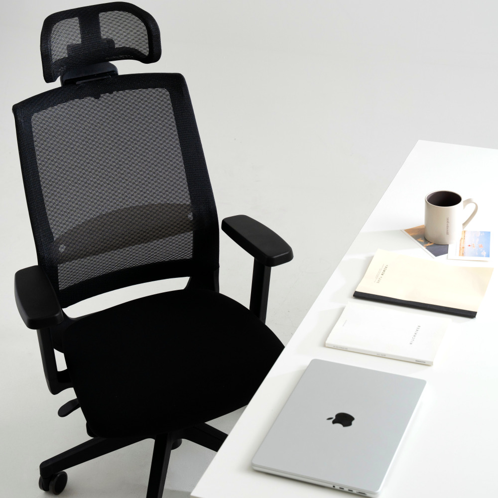 딥워크 프리미엄 사무실 책상의자 컴퓨터 메쉬 사무용 서울대 공부 인생 의자 고밀도