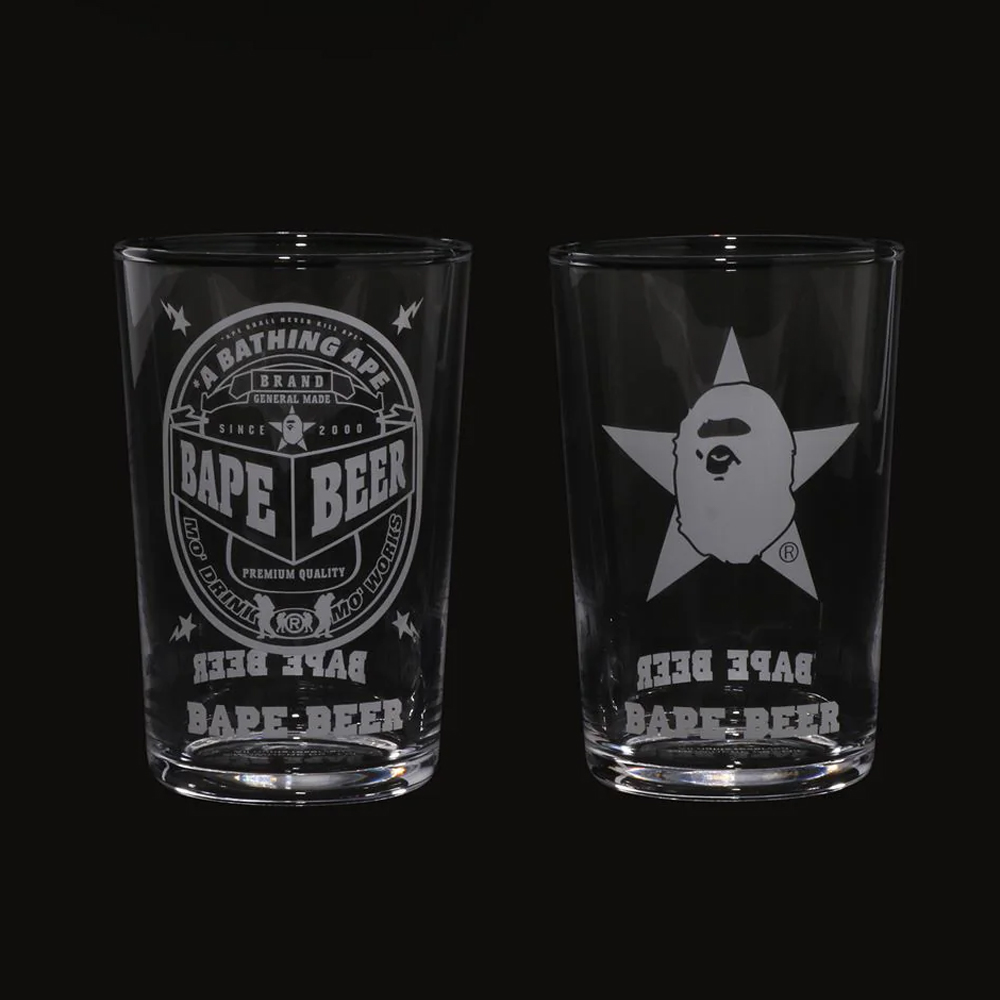 베이프 유리컵 BAPE MINI GLASS SET 1L80-193-001 - 상세 이미지 2