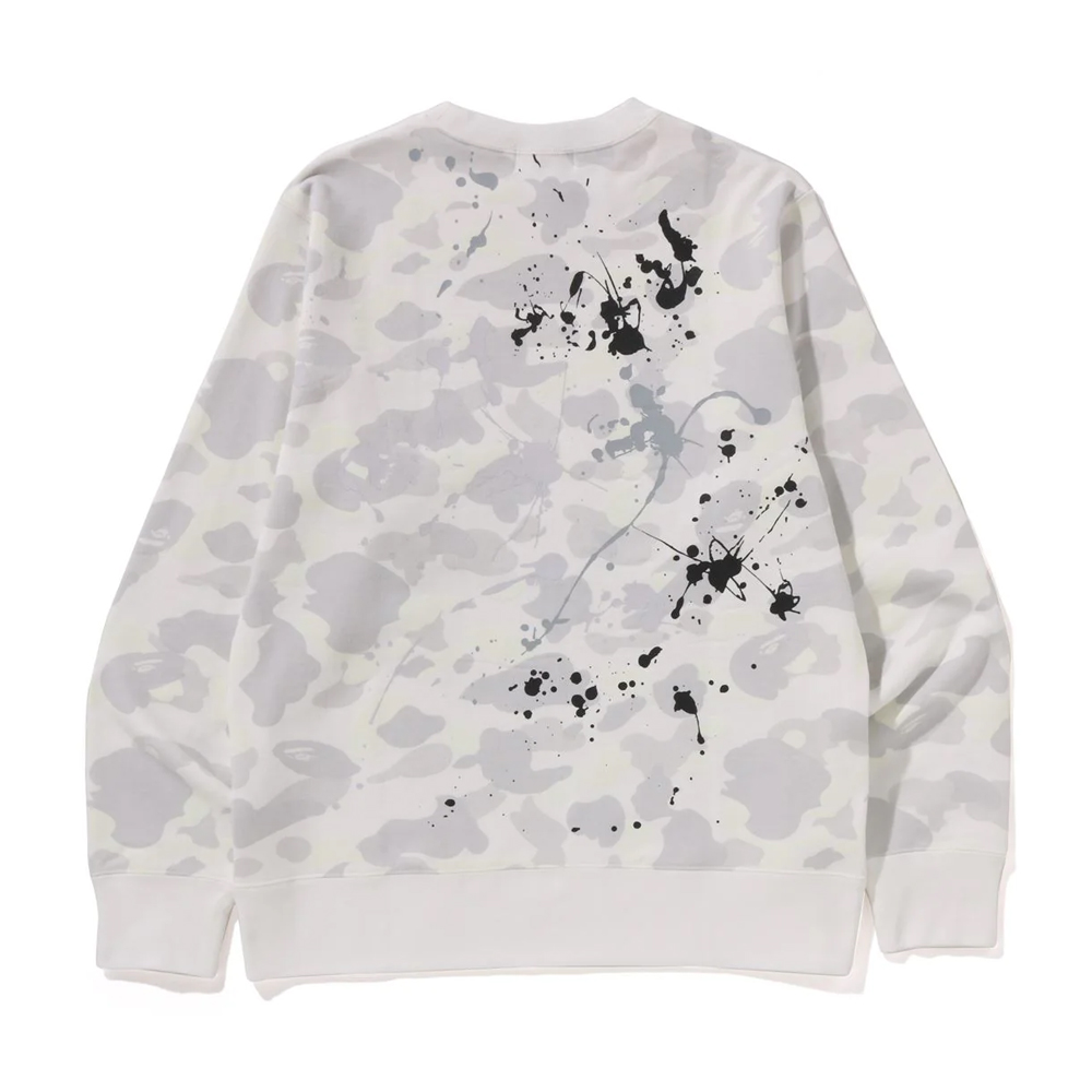 베이프 티셔츠 CITY CAMO PAINTING CREWNECK SWEATSHIRT 1L80-113-006 - 상세 이미지 5