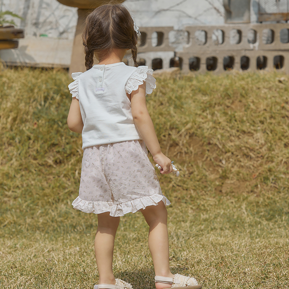 빌리 라니아 프릴 반바지 아이보리(12m~4y) - 상세 이미지 4