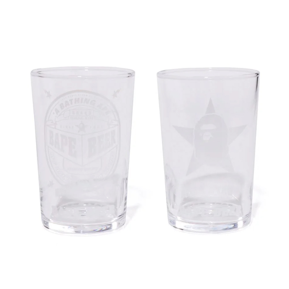 베이프 유리컵 BAPE MINI GLASS SET 1L80-193-001 - 상품 이미지