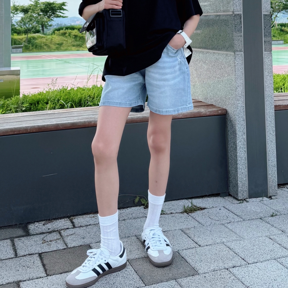 더데이걸 썸머 워싱 스판 데님 TGTH25302 - 상품 이미지