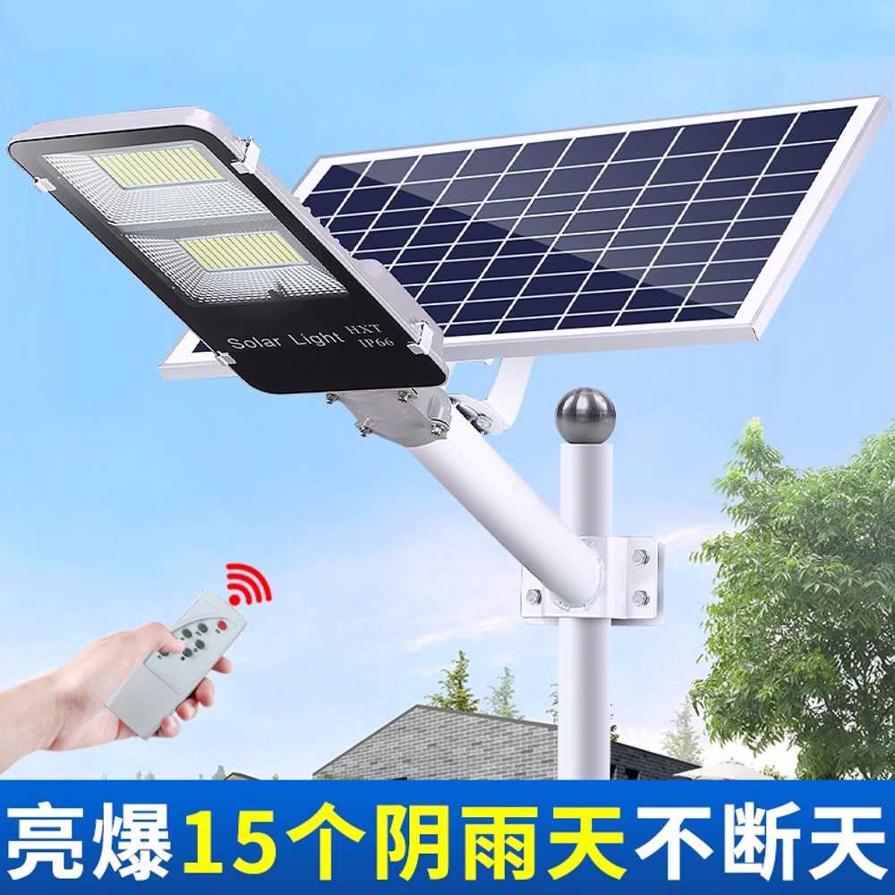태양광가로등 벽등 전구 조명 태양열 야외 투광기 LED 스탠드 5m 1000W - 상세 이미지 4