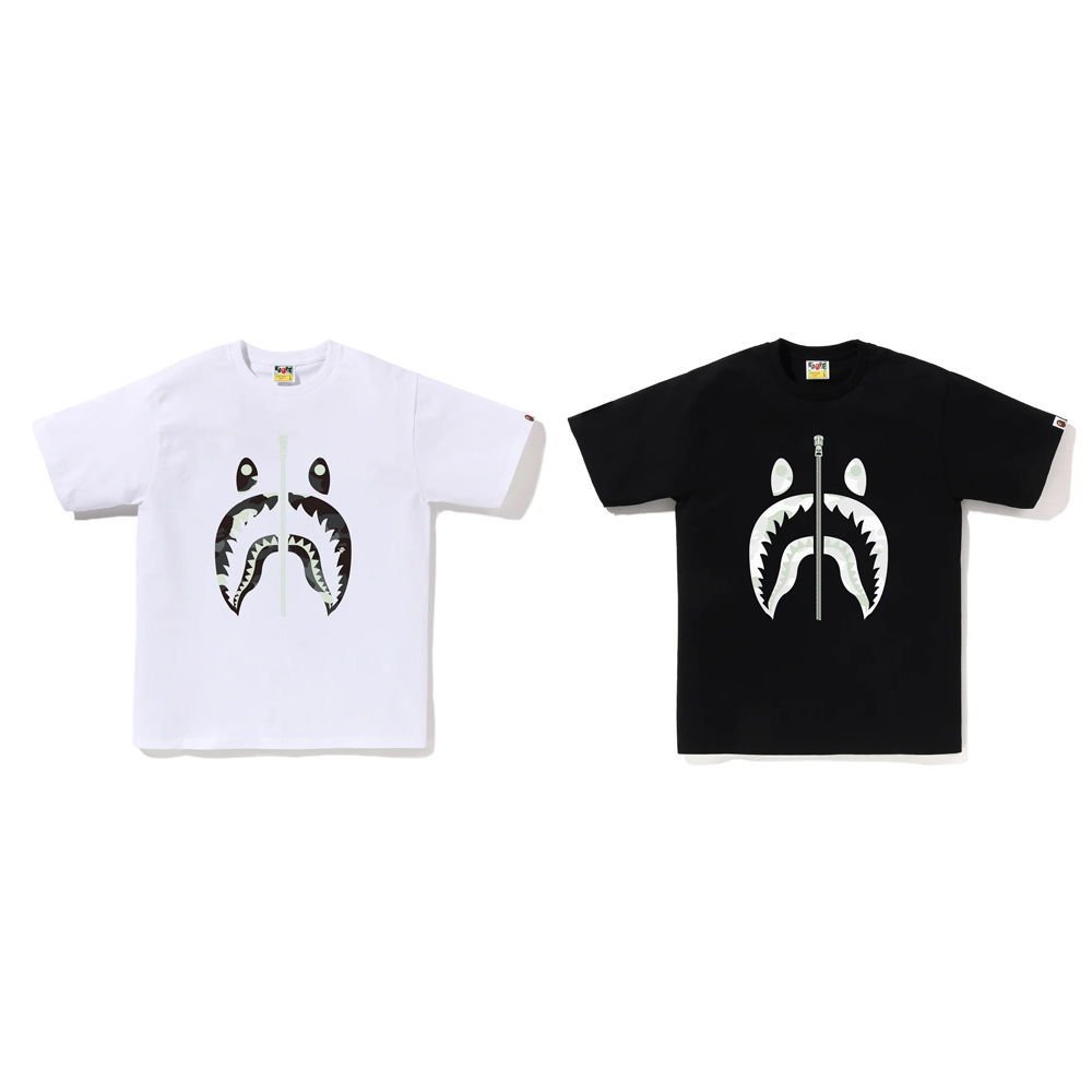 베이프 반팔티 CITY CAMO SHARK TEE 1L80-110-027 - 상세 이미지 5