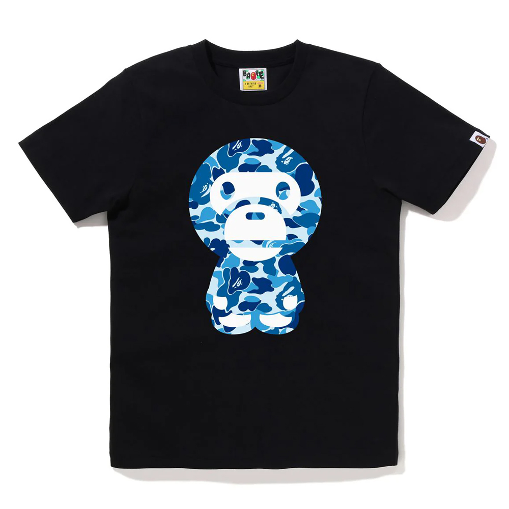 베이프 우먼즈 반팔티 ABC CAMO BIG BABY MILO TEE 2L20-210-001 - 메인 이미지