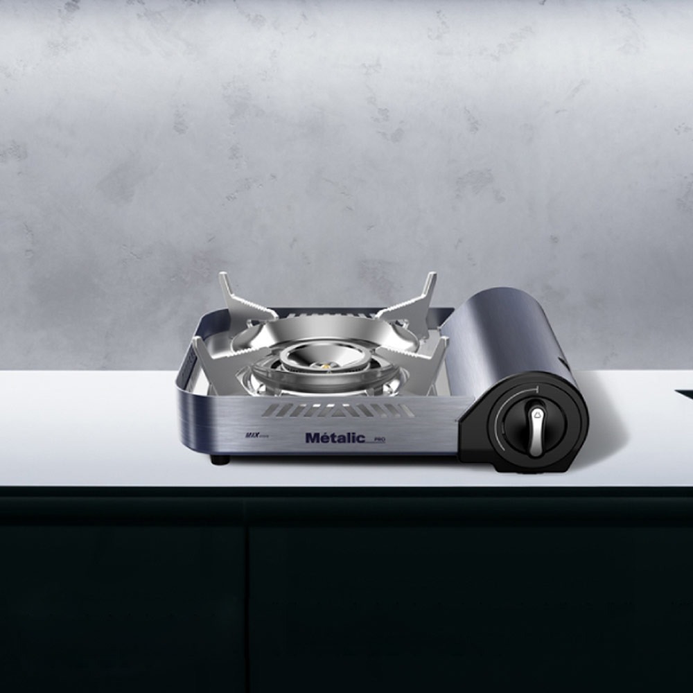 맥스 휴대용가스렌지 메탈 캠핑 가정용 업소용 부탄가스 가스버너 부르스타