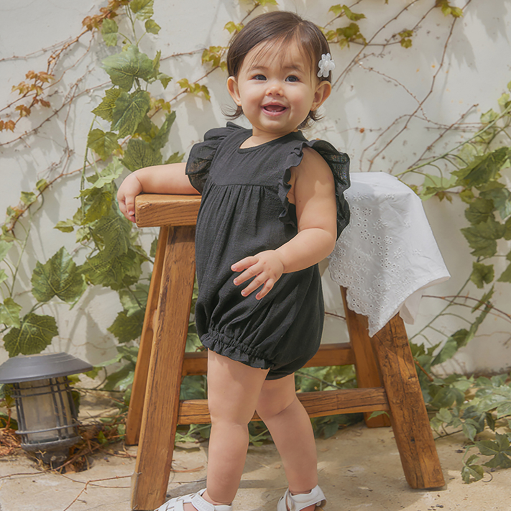 빌리 벨리 바디수트 블랙(6m~12m) - 상세 이미지 2