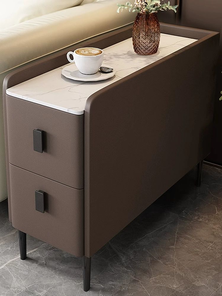 침대협탁 소파 사이드 높이조절 수납장 책상 쇼파테이블 카페30x80x60cm 프레임 재고 - 상품 이미지