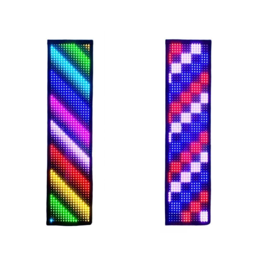 LED 미용실 싸인볼 복고풍 사인볼 고급형 이발소 다채로운 60개 패턴 150x38cm - 상세 이미지 3
