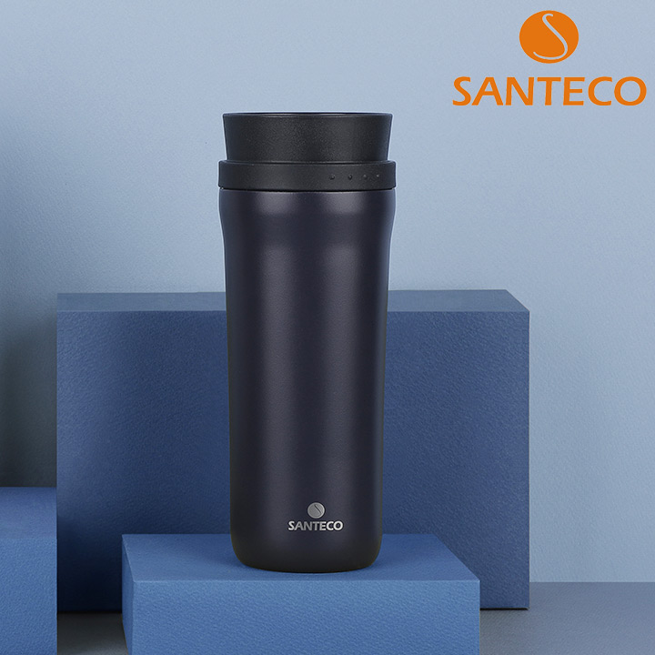 [산테코] 오따 스텐 360도 보온보냉 텀블러 480ml (미드나잇블루) - 상품 이미지