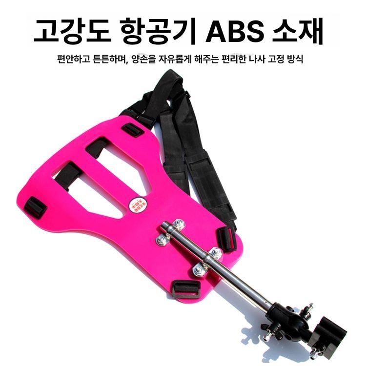배낭 우산 차양막 자외선차단 양손자유 파라솔 경량 레드 백판 - 상세 이미지 2
