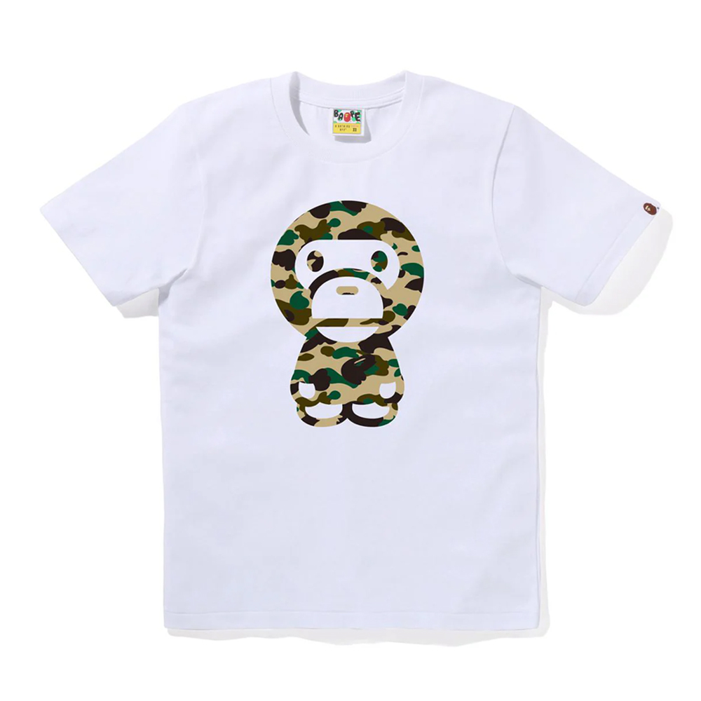 베이프 우먼즈 반팔티 1ST CAMO BIG BABY MILO TEE 2L20-210-003 - 상세 이미지 4