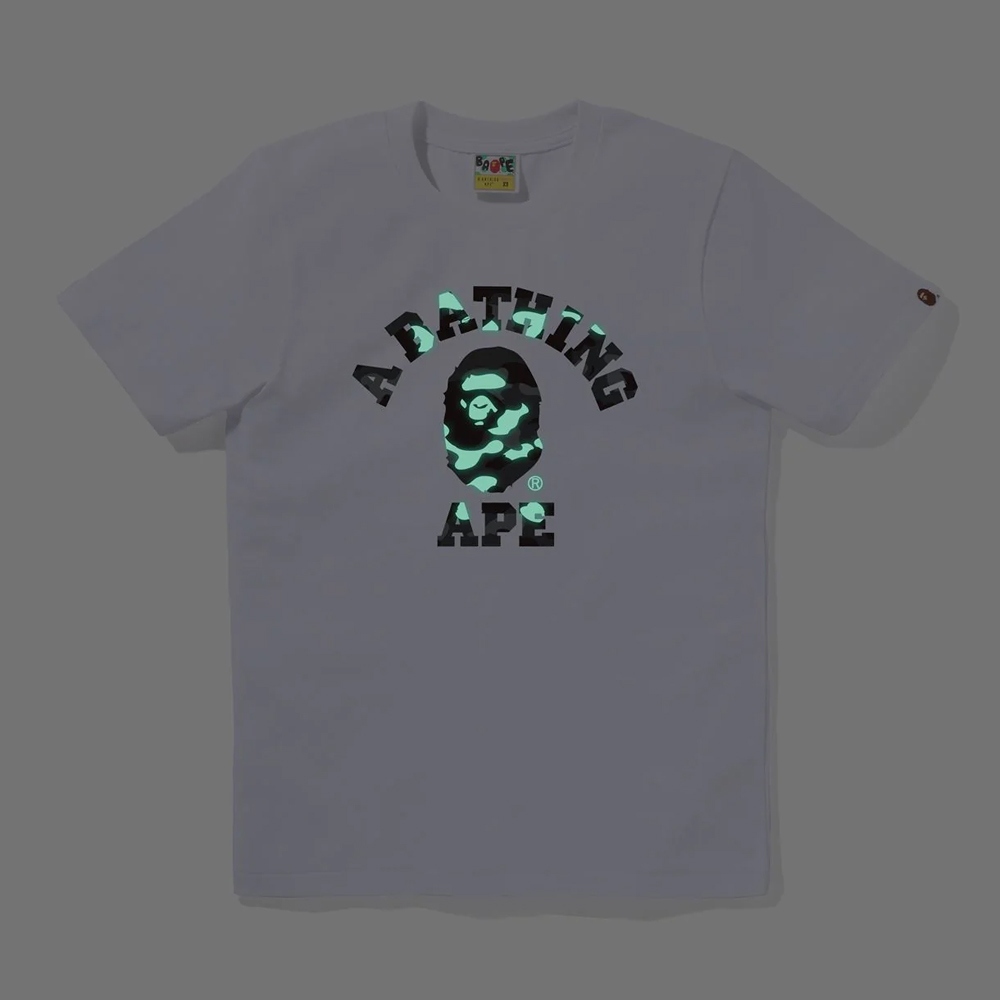 베이프 우먼즈 반팔티 CITY CAMO COLLEGE TEE 1L80-210-026 - 상세 이미지 4