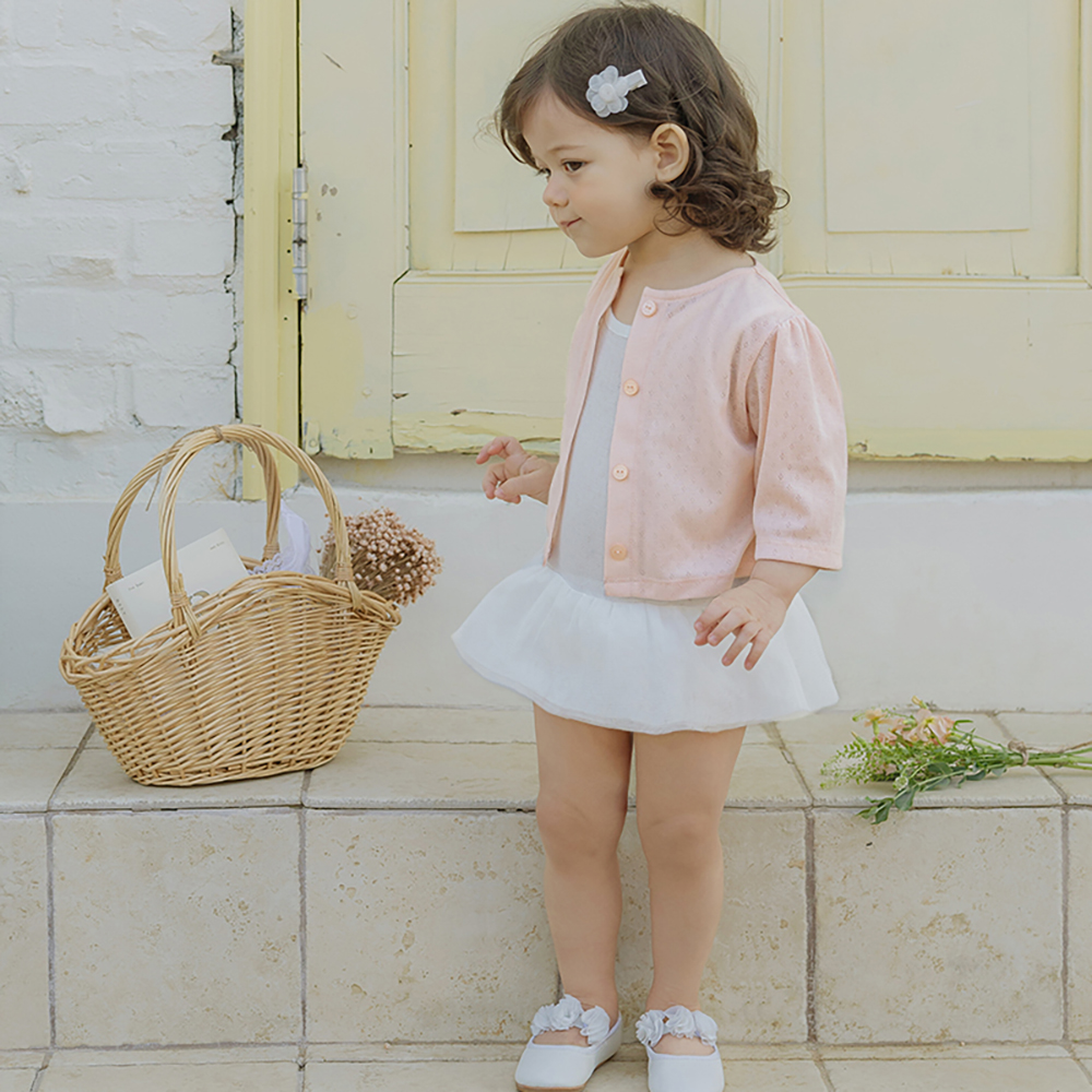 빌리 아일라 7부 가디건-핑크 (12m~4y) - 상세 이미지 2
