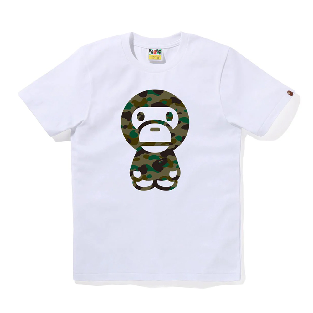 베이프 우먼즈 반팔티 1ST CAMO BIG BABY MILO TEE 2L20-210-003 - 상세 이미지 3
