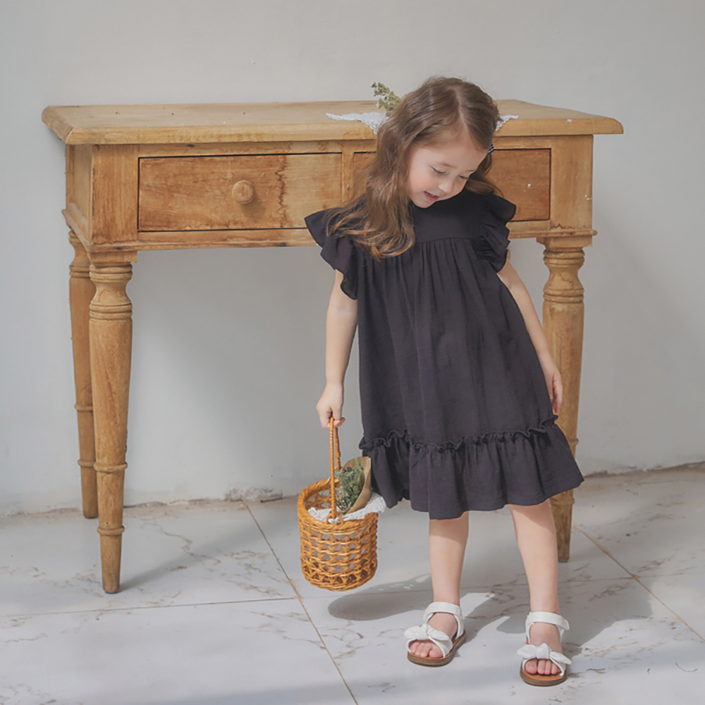 빌리 벨리 원피스 블랙(12m~4y) - 상세 이미지 3