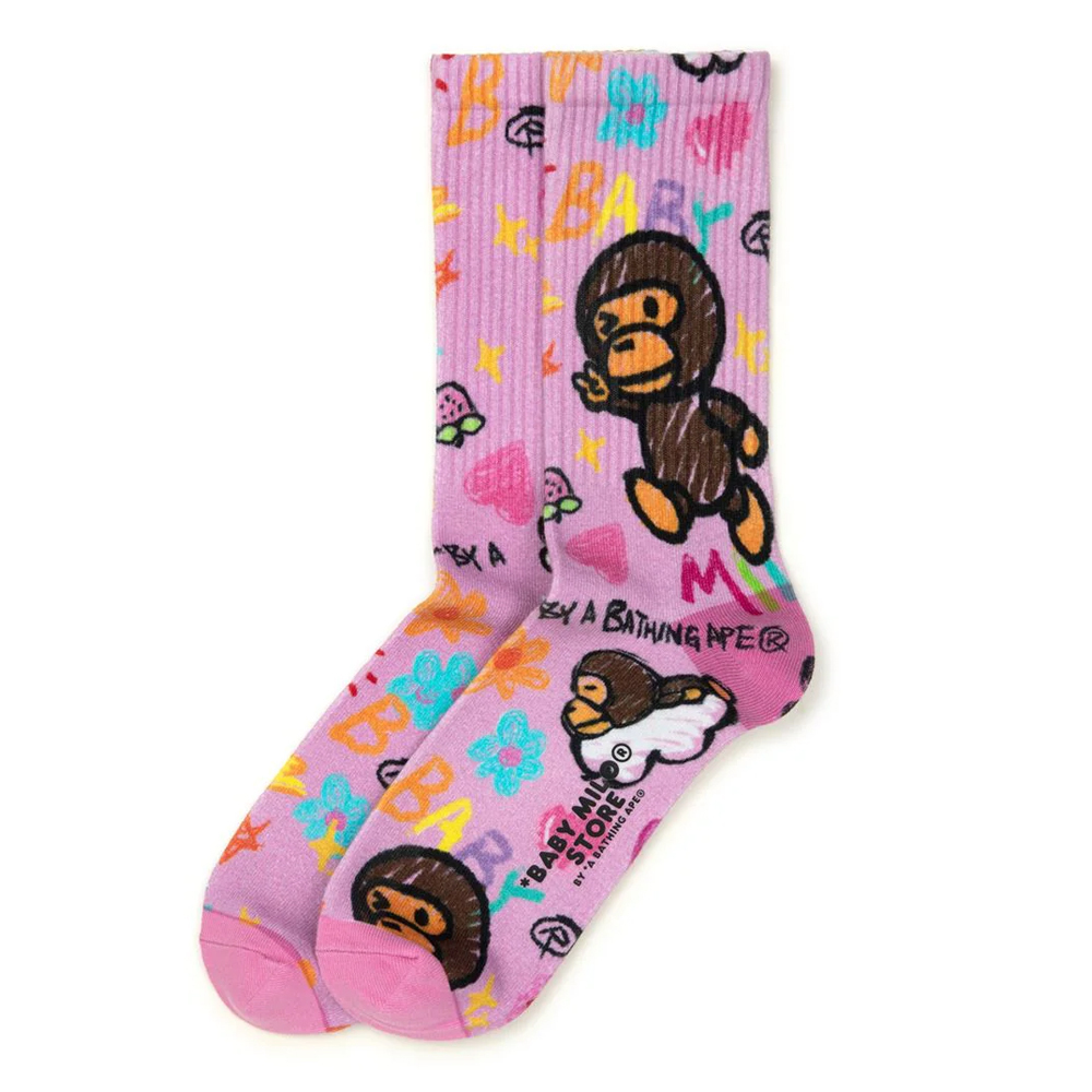 베이프 양말 BABY MILO SOCKS 2 AL70-184-302 - 상세 이미지 2