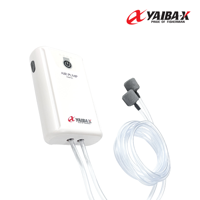 야이바엑스 강력파워 KYAP-01 2구 USB기포기 배터리 2600mAh 최대40시간