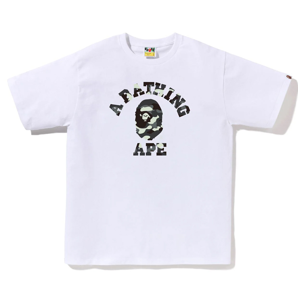 베이프 반팔티 CITY CAMO COLLEGE TEE 1L80-110-026 - 상세 이미지 2