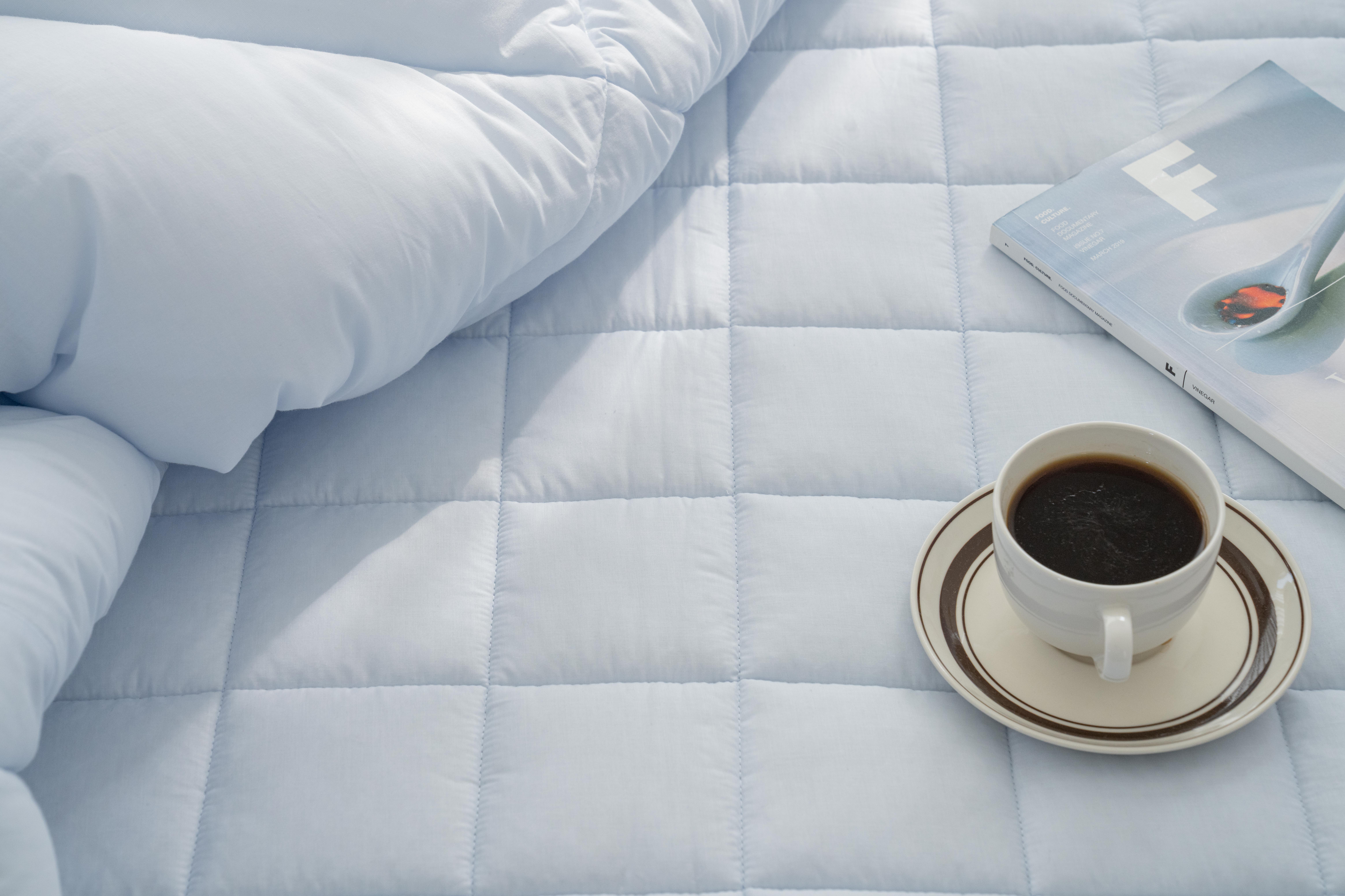 고밀도 60수 순면패드 고정밴드 알러지케어 밴드형 순면 침대패드 SS