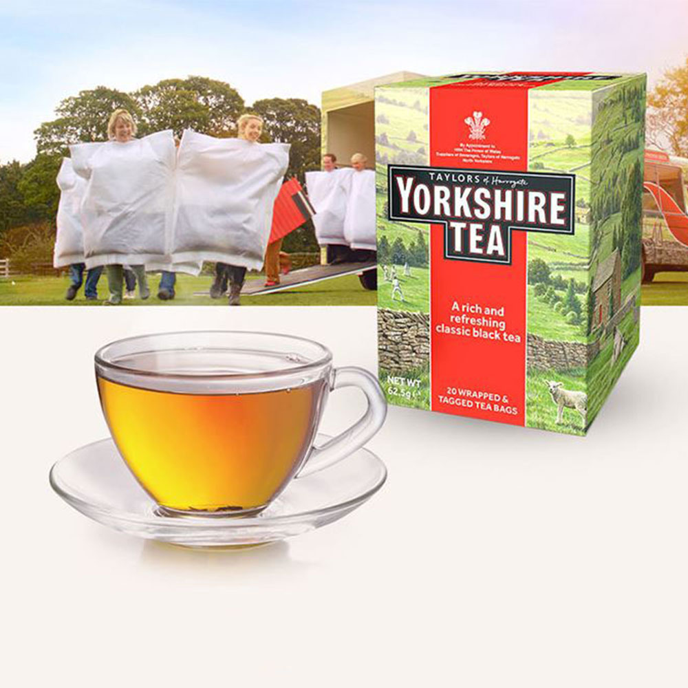 고소한 요크셔티 홍차 20티백 손님 접대 진한 몰트향