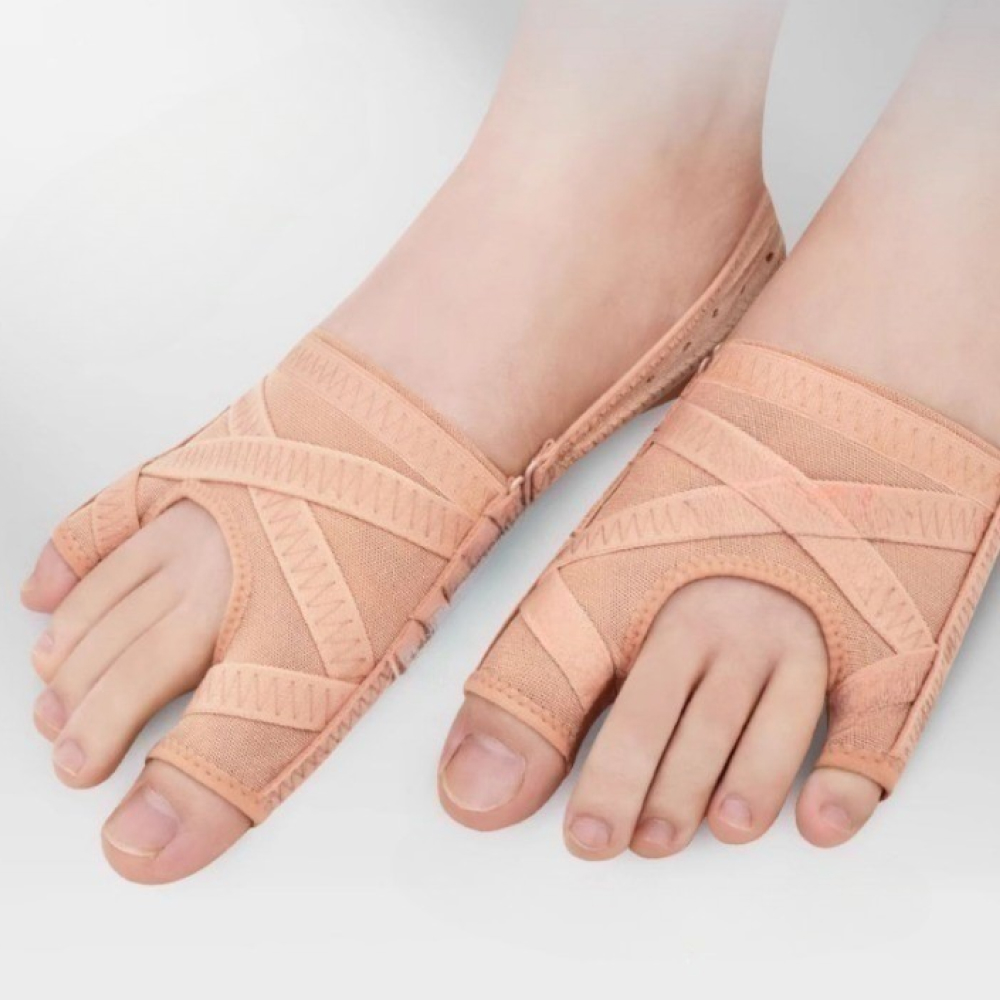 [5단계조절 ] 옵티케어 엄지발가락 무지외반 보호대 좌우2개
