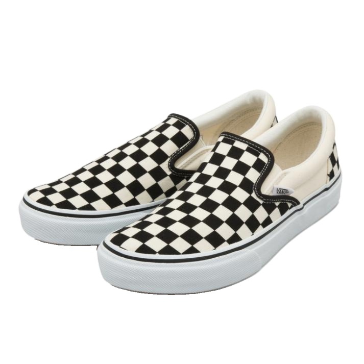 반스 슬립온 체크 남성화 여성화V98CLA