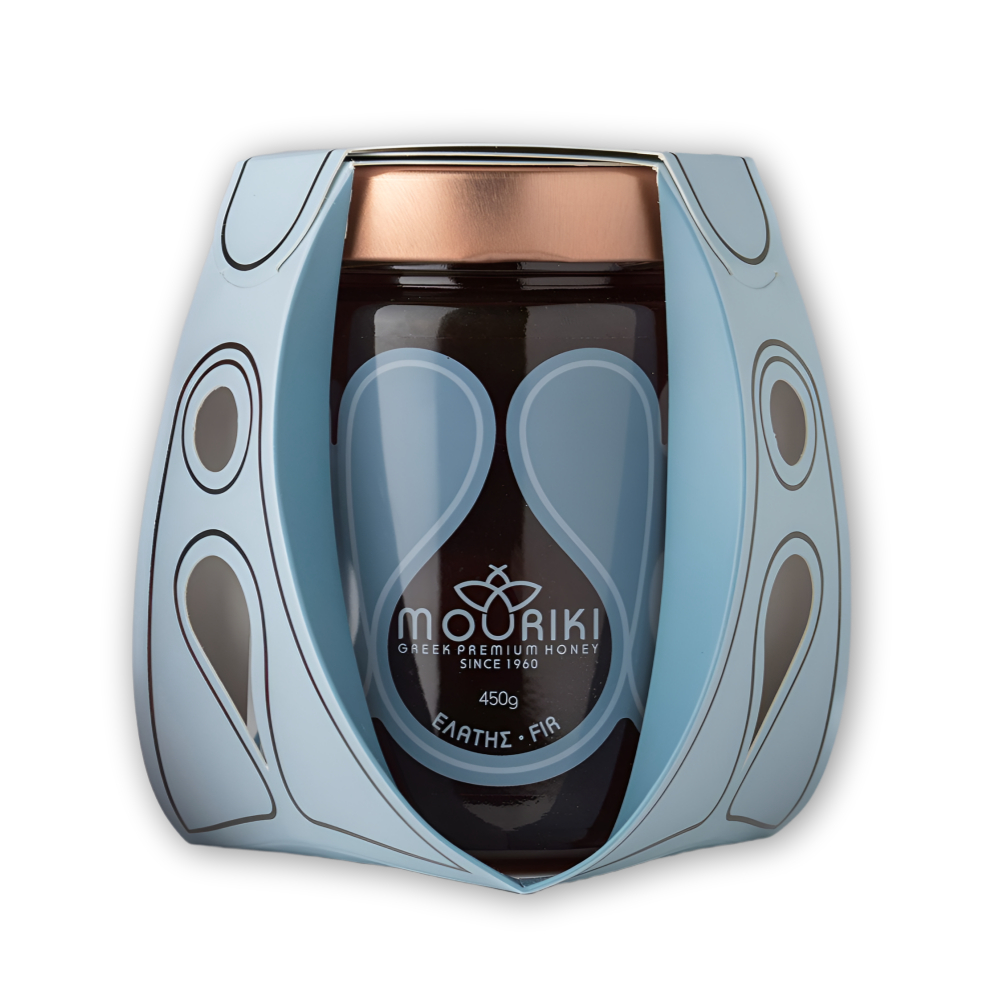 모리키 그리스 프리미엄 천연꿀 피어 허니 전나무 꿀 450g