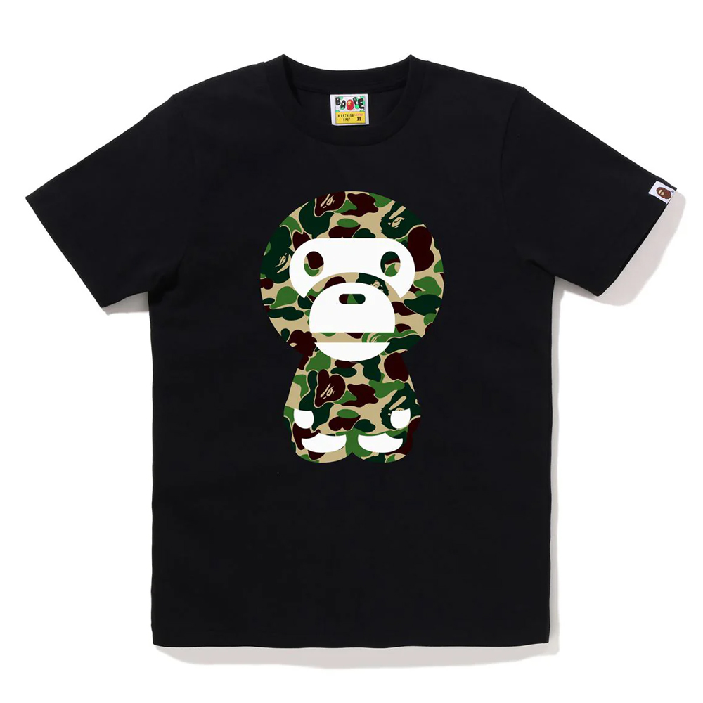 베이프 우먼즈 반팔티 ABC CAMO BIG BABY MILO TEE 2L20-210-001 - 상세 이미지 2