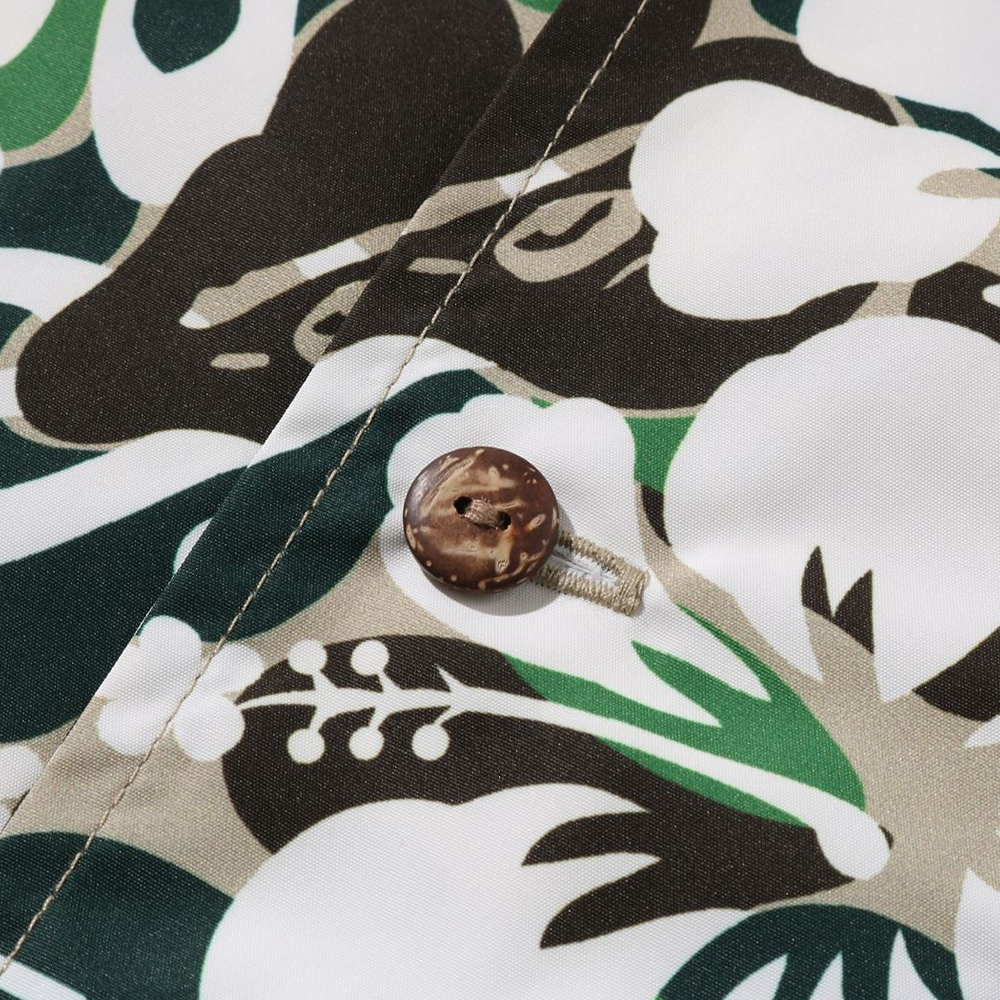 베이프 셔츠 ABC RESORT CAMO OPEN COLLAR SS SHIRT 1L70-132-001 - 상세 이미지 3