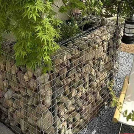 강한 게비온 울타리 담장 사각철망 조경 화단 휀스 돌담 옹벽 돌망테1. 메쉬5x10/0.3x0.3x0.3m