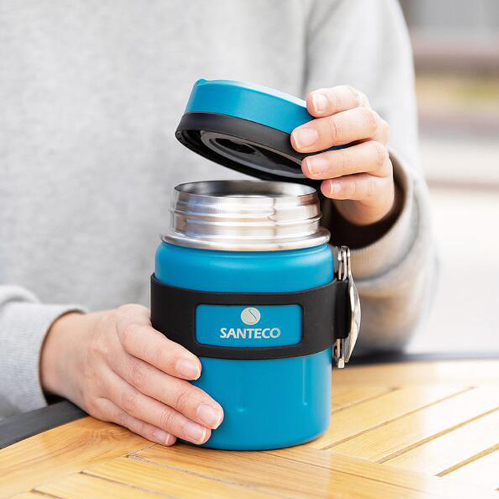 [산테코] 코지 보온죽통 500ml (밀크화이트) - 상세 이미지 3
