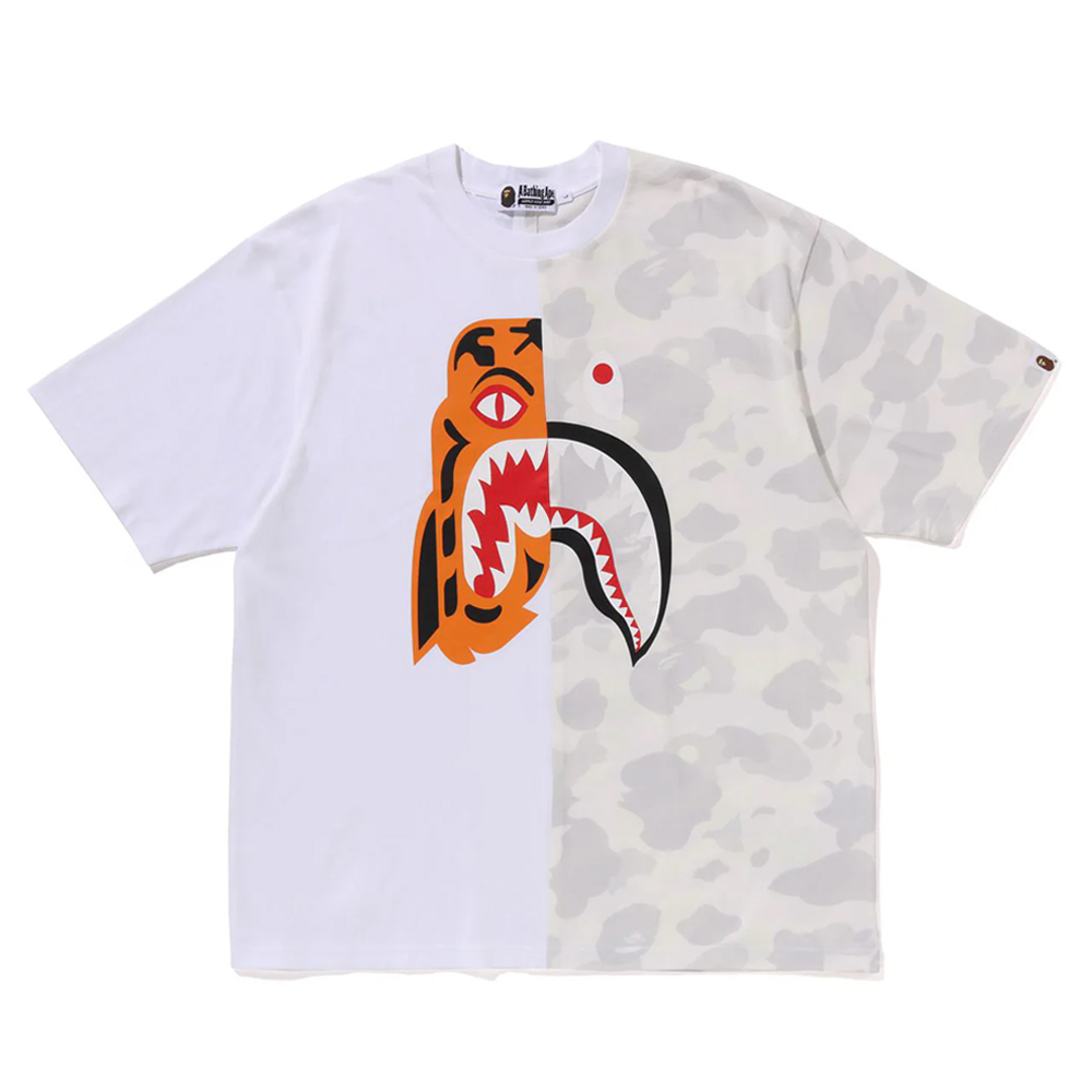 베이프 반팔티 CITY CAMO TIGER SHARK RELAXED FIT TEE 1L80-109-301 - 상세 이미지 2