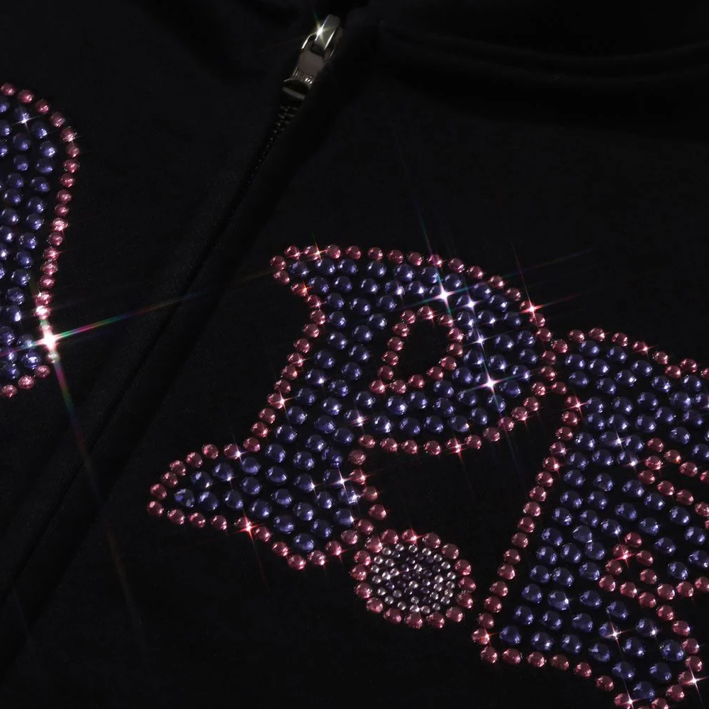 베이프 우먼즈 후드집업 CRYSTAL STONE BAPE ZIP HOODIE 1L20-215-003 - 상세 이미지 3