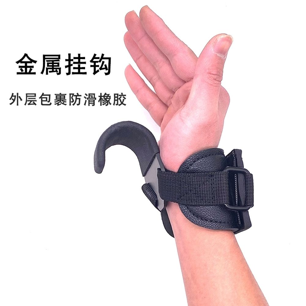 턱걸이 보조 그립 걸이 고리 헬스 풀업 핸들 손 A. 진급 증폭 중력체 조력 갈고리 2마리 - 상세 이미지 5