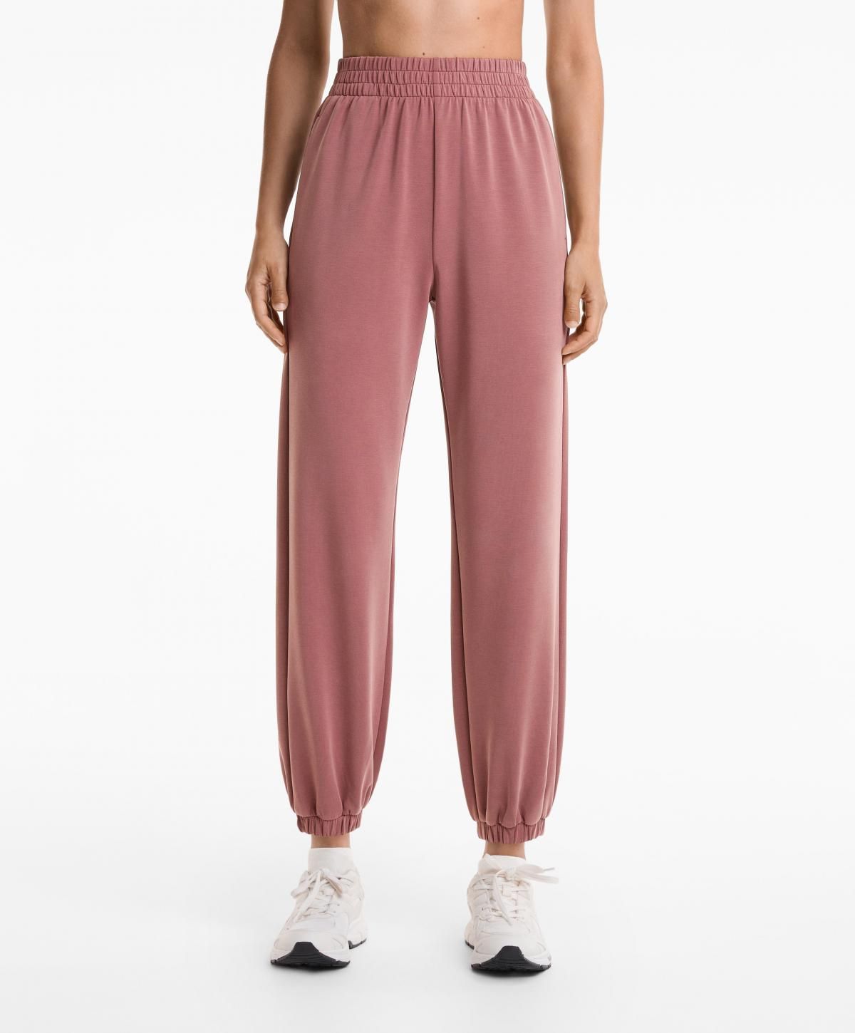 오이쇼 소프트터치 모달 조거 팬츠 1142/791 DARKROSETTE - 상품 이미지