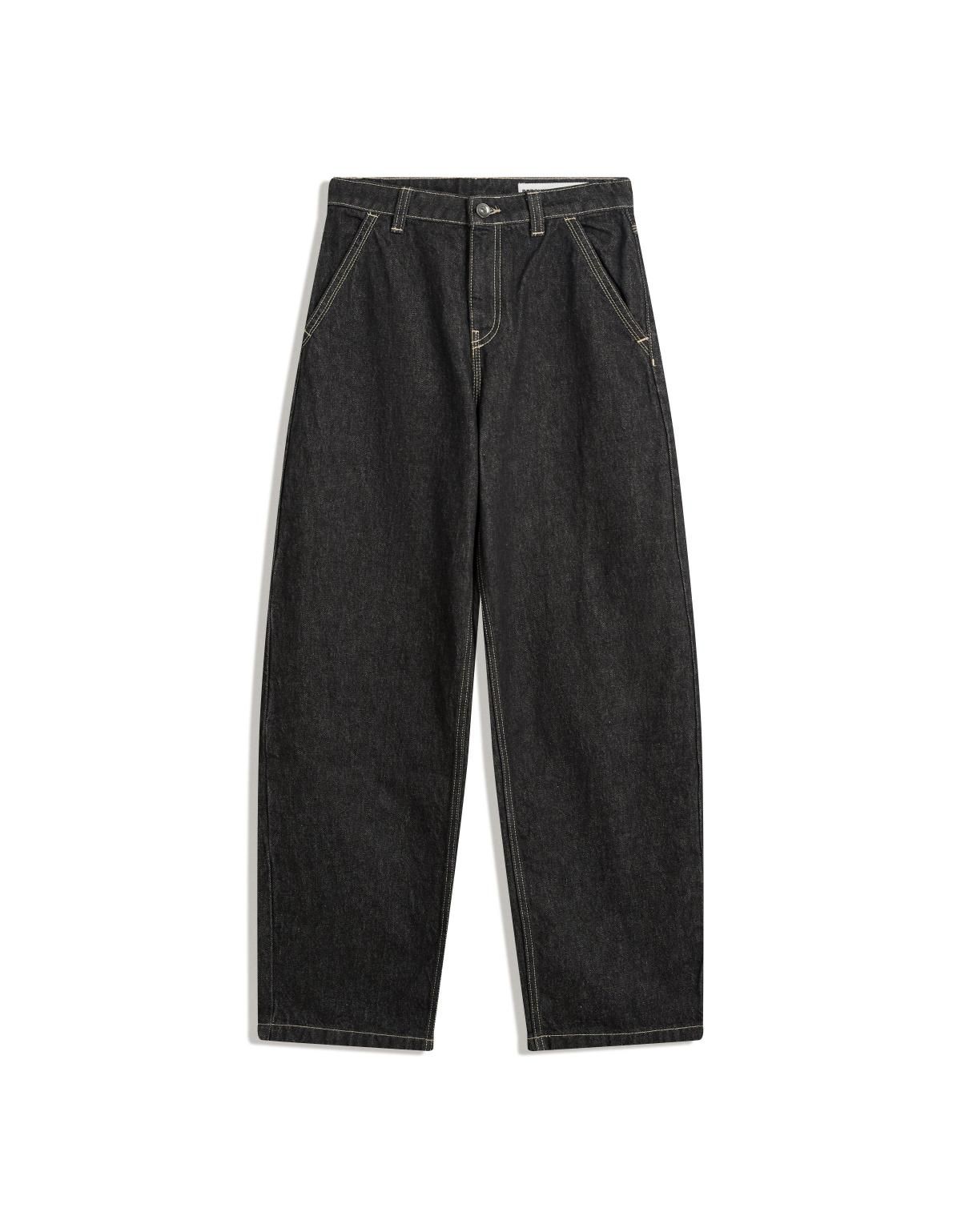 버쉬카 트렌디 흑청 벌룬핏 배기 청바지 5013/211 DARK GREY 이미지 6