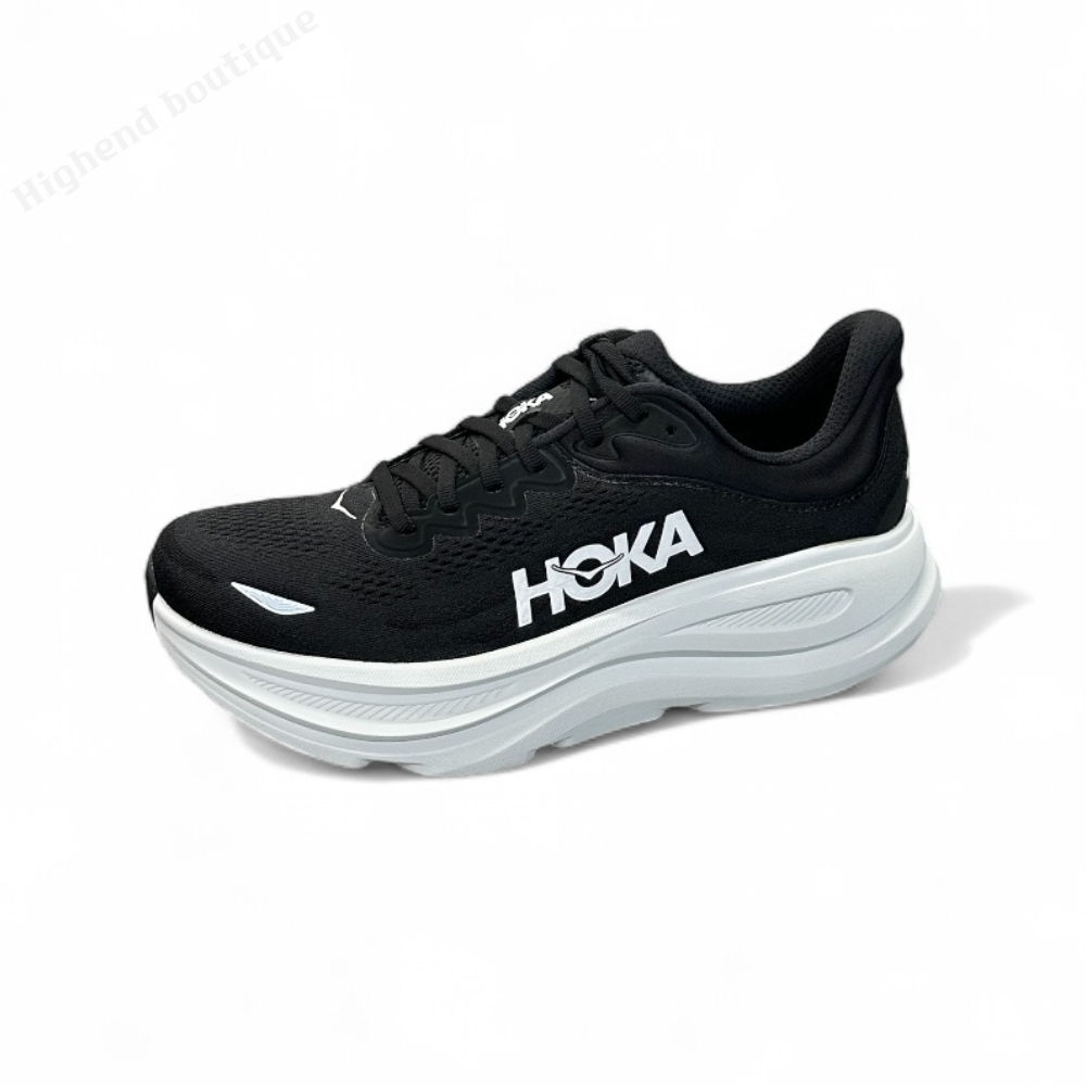 호카 본디 9 런닝화 운동화 블랙다크 화이트