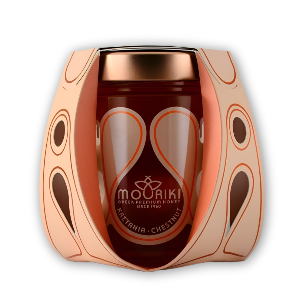 모리키 그리스 프리미엄 천연 꿀 체스트넛 허니 밤꿀 450g