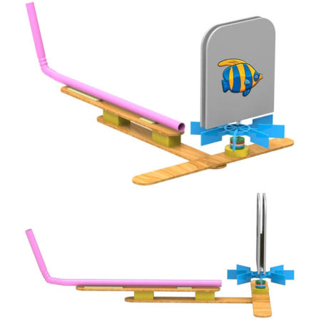 초등과학 잔상 착시현상 실험 바람개비 만들기 스토리텔링 방학숙제 중등 과탐실 세특
