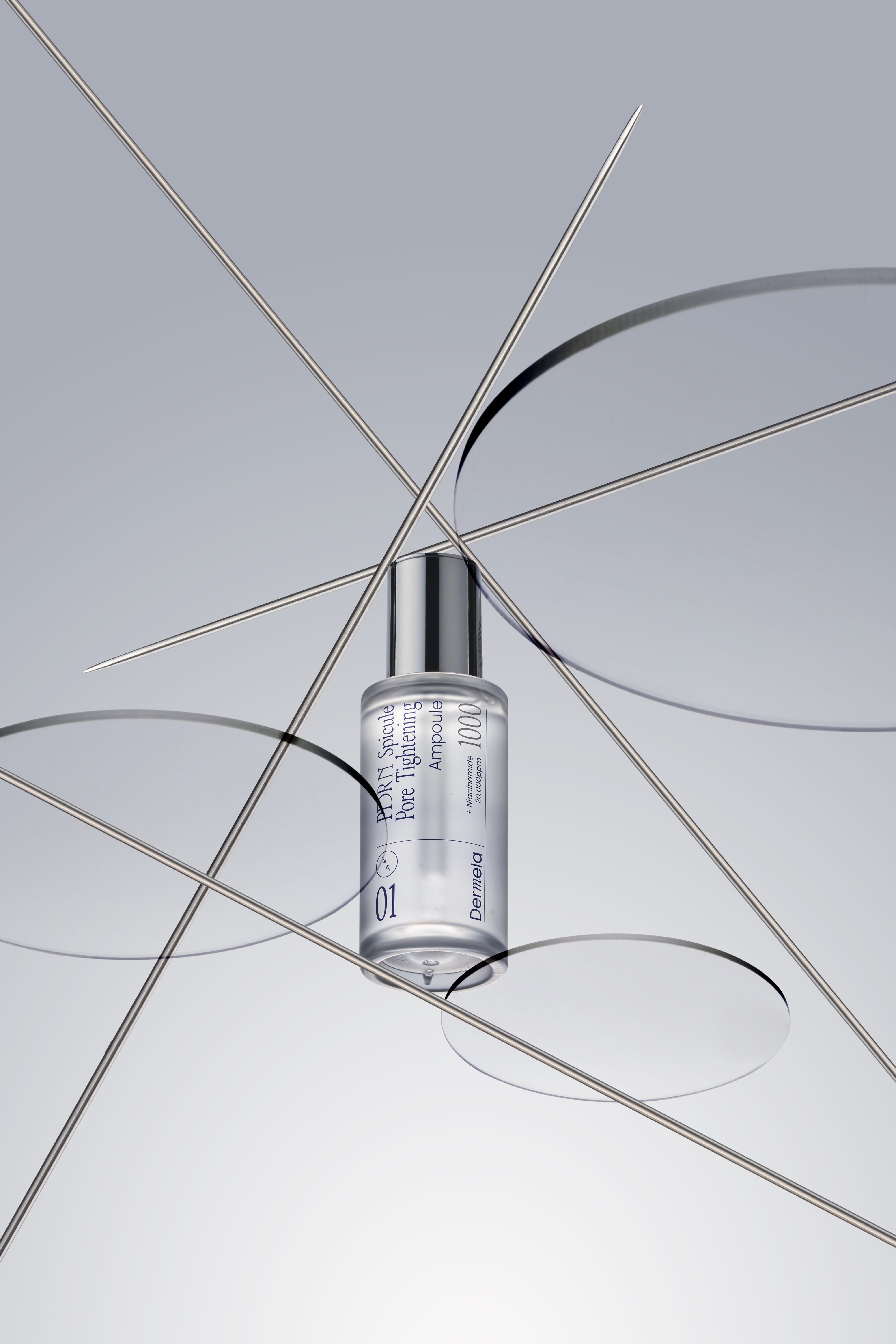 [2+2] 더멜라 PDRN 스피큘 모공탄력 앰플 50ml 이미지 2